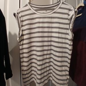 Striped Activewear Top